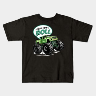 Monster truck Kids T-Shirt